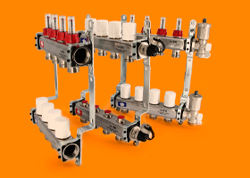 ТРИ ВАРИАЦИИ КОЛЛЕКТОРНЫХ ГРУПП ИЗ НЕРЖАВЕЮЩЕЙ СТАЛИ (ИТАЛИЯ)