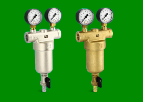 ФИЛЬТР САМОПРОМЫВНОЙ С ДВУМЯ МАНОМЕТРАМИ (ИТАЛИЯ)