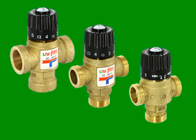 ИЗМЕНЕНИЕ И РАСШИРЕНИЕ АССОРТИМЕНТА СМЕСИТЕЛЬНЫХ КЛАПАНОВ UNI-FITT