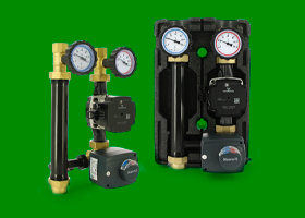 ГРУППЫ БЫСТРОГО МОНТАЖА С ЭНЕРГОЭФФЕКТИВНЫМ НАСОСОМ GRUNDFOS (ИТАЛИЯ)