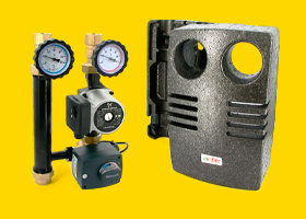 ГРУППЫ БЫСТРОГО МОНТАЖА С НАСОСОМ GRUNDFOS (ИТАЛИЯ)